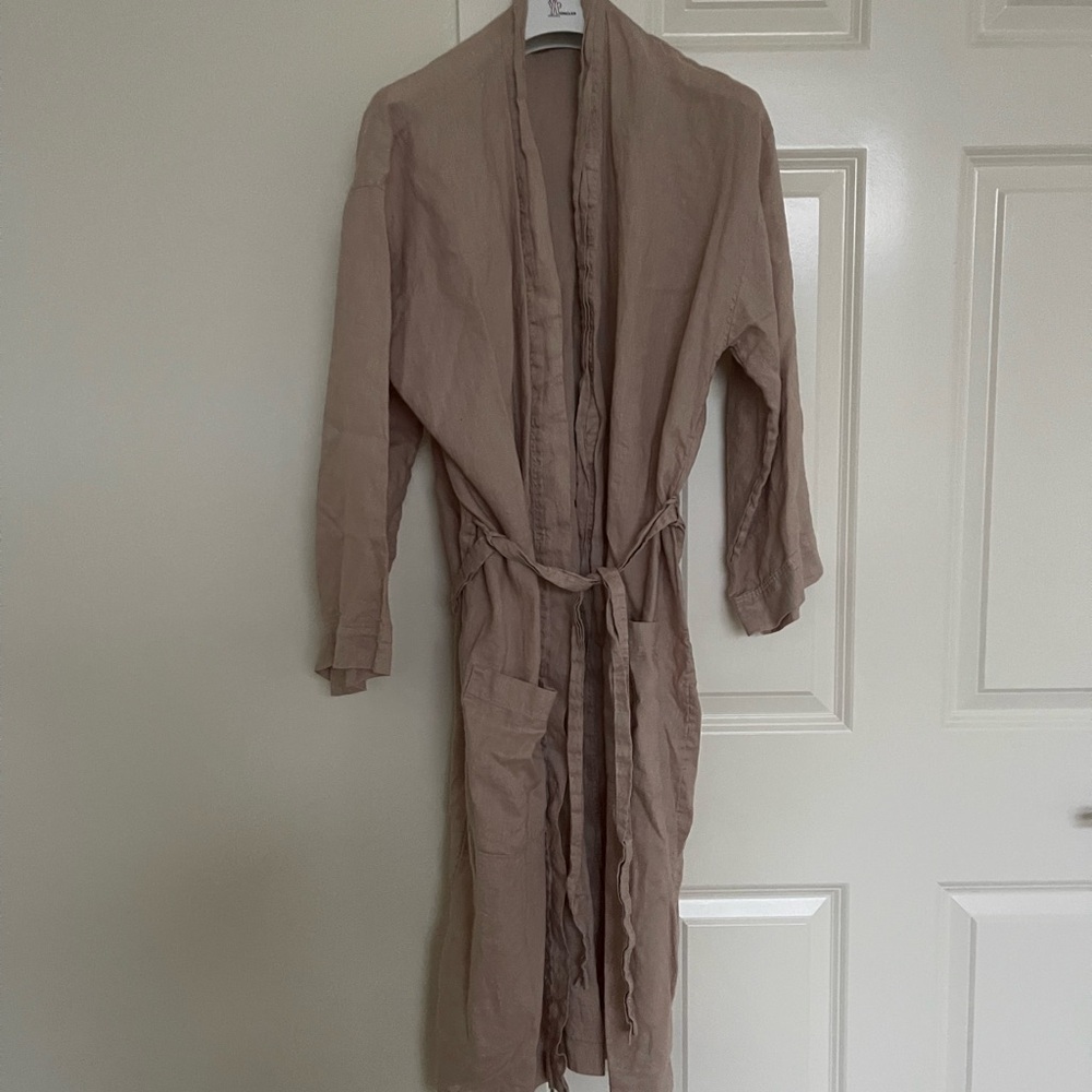 H&M linen robe